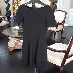 Zara flare little black dress